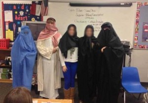 No this is not the middle east, it is a school in Texas.